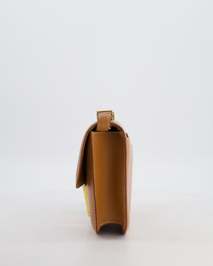 *COLLECTORS PIECE* Hermès Vintage Constance 23 in Vache Naturel Leather with Gold Hardware