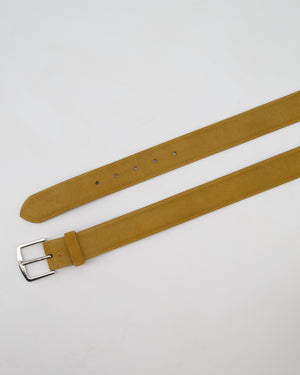 Loro Piana Menswear Beige Suede Belt Size 105cm