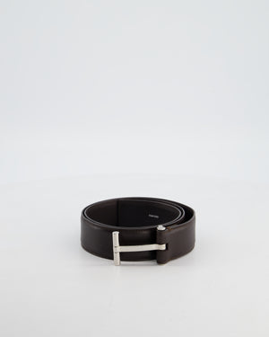 Tom Ford Menswear Brown Leather Belt Size 105cm