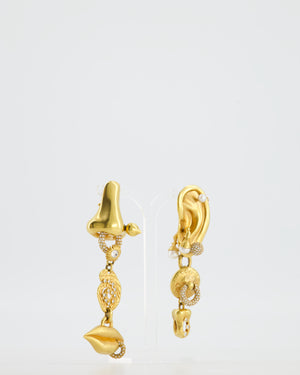 Schiaparelli Anatomic Gold Bijoux Earrings RRP £1,800