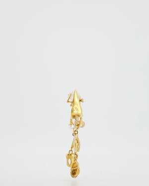 Schiaparelli Anatomic Gold Bijoux Earrings RRP £1,800