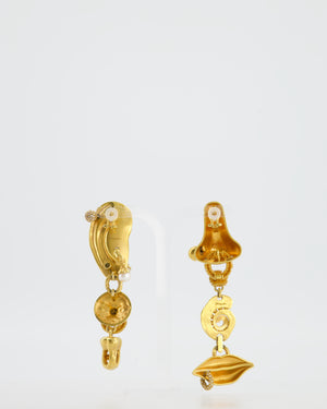 Schiaparelli Anatomic Gold Bijoux Earrings RRP £1,800