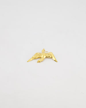 Schiaparelli Gold Small & Medium Dove Brooch Set