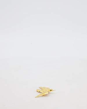 Schiaparelli Gold Small & Medium Dove Brooch Set