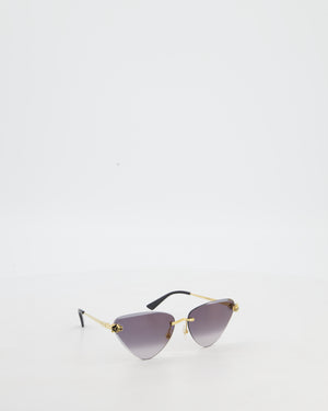 Cartier Cat-Eye Tinted Sunglasses