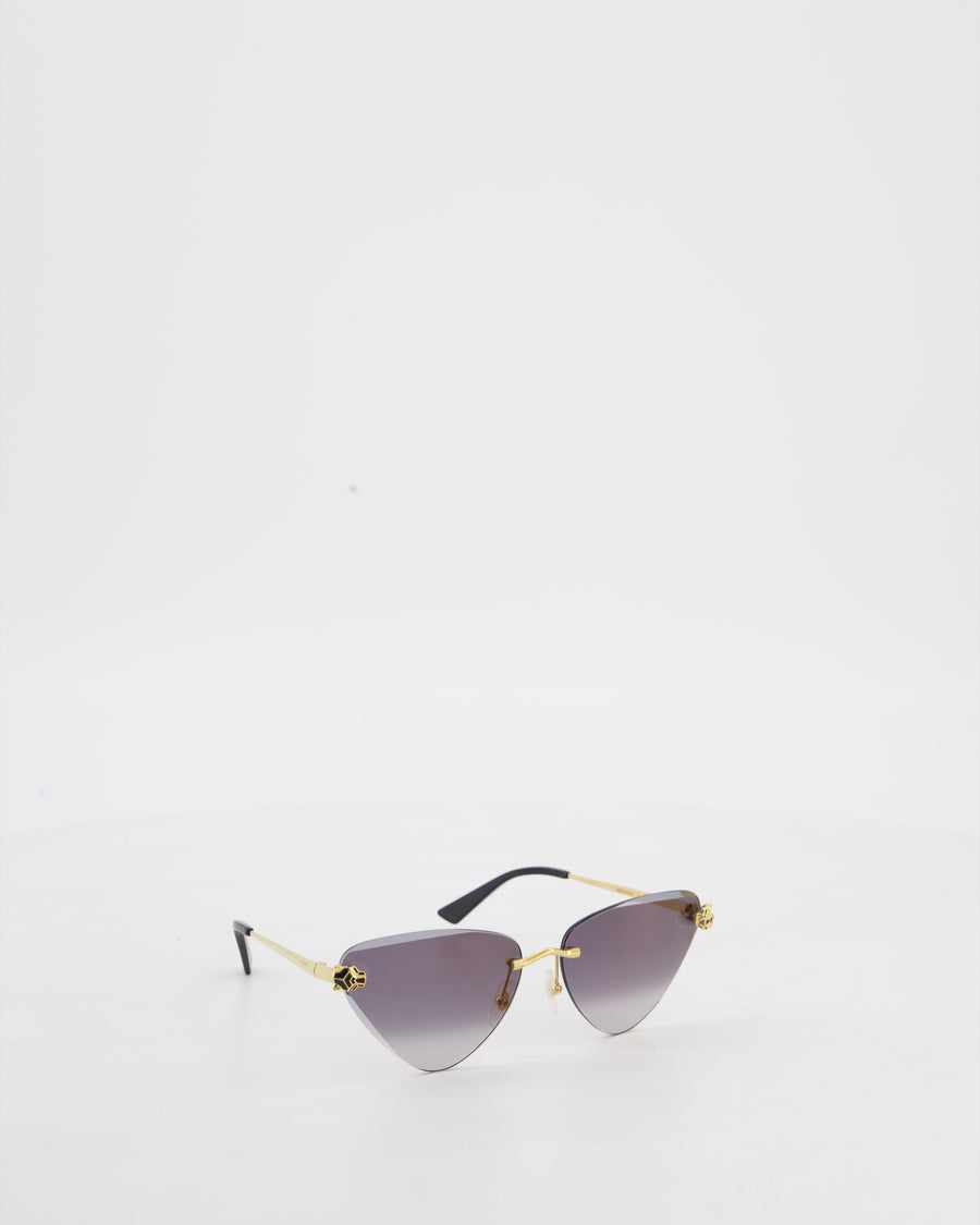 Cartier Cat-Eye Tinted Sunglasses