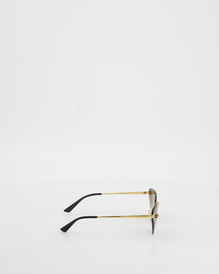 Cartier Cat-Eye Tinted Sunglasses