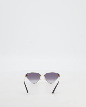 Cartier Cat-Eye Tinted Sunglasses