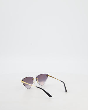 Cartier Cat-Eye Tinted Sunglasses