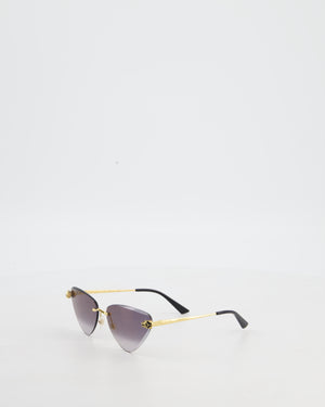 Cartier Cat-Eye Tinted Sunglasses