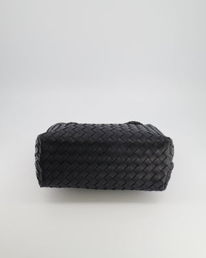 Bottega Veneta Medium Andiamo Bag in Nocturnal Intrecciato Leather with Gold Hardware RRP £4,250