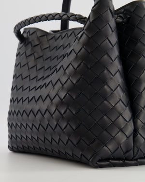 Bottega Veneta Medium Andiamo Bag in Nocturnal Intrecciato Leather with Gold Hardware RRP £4,250
