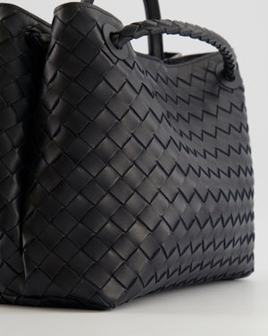 Bottega Veneta Medium Andiamo Bag in Nocturnal Intrecciato Leather with Gold Hardware RRP £4,250
