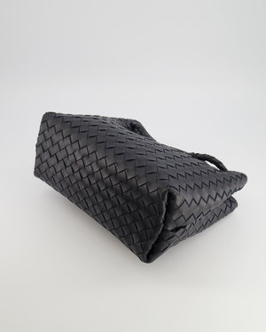 Bottega Veneta Medium Andiamo Bag in Nocturnal Intrecciato Leather with Gold Hardware RRP £4,250