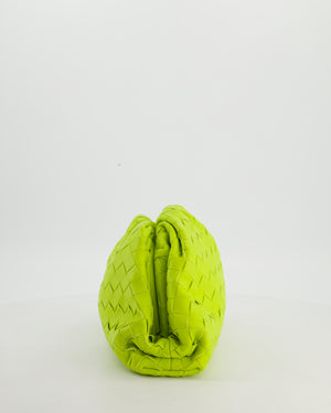 Bottega Veneta Kiwi Intrecciato Leather Clutch Bag RRP £2,900