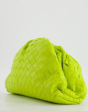 Bottega Veneta Kiwi Intrecciato Leather Clutch Bag RRP £2,900