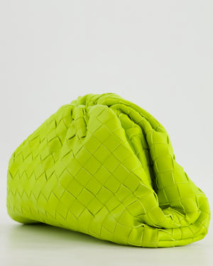 Bottega Veneta Kiwi Intrecciato Leather Clutch Bag RRP £2,900