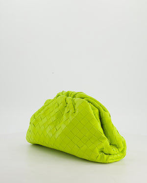 Bottega Veneta Kiwi Intrecciato Leather Clutch Bag RRP £2,900