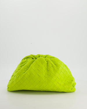 Bottega Veneta Kiwi Intrecciato Leather Clutch Bag RRP £2,900
