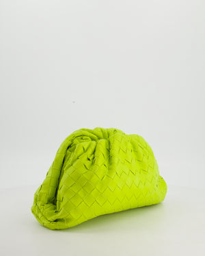 Bottega Veneta Kiwi Intrecciato Leather Clutch Bag RRP £2,900