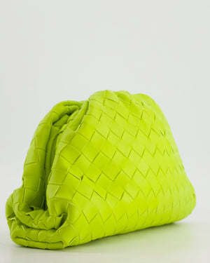 Bottega Veneta Kiwi Intrecciato Leather Clutch Bag RRP £2,900