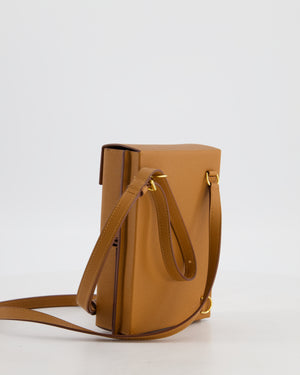 Hermès Kelly Multipocket To Go Pouch in Gold Epsom Leather with Gold Hardware