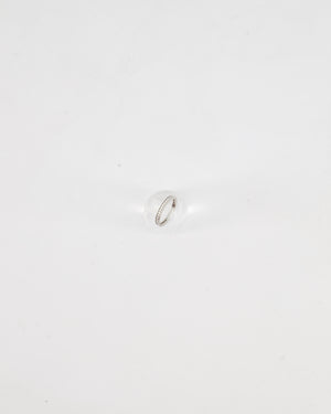 Cartier Diamond 18K Platinum Ballerine Full Hoop Eternity Ring in 18K Platinum