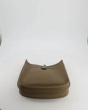 Hermès Evelyne III 29 Bag in Etoupe Taurillon Clemence Leather with Gold Hardware