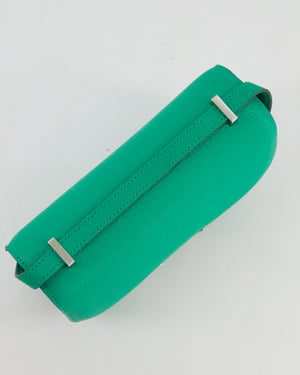 Hermès Mini Constance III Miroir 18 Bag in Menthe Chevre Mysore Leather with Palladium Hardware