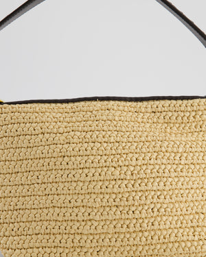 Bottega Veneta Mini Wallace Bag in Intrecciato Weave with Dark Brown Intrecciato Leather Handle