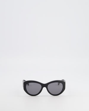 Chanel Black Butterfly Sunglasses with Black CC Logos
