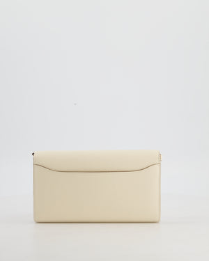 Hermès Constance To Go Bag in Nata Epsom Leather with Jaune Citron Enamel Hardware