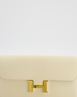 Hermès Constance To Go Bag in Nata Epsom Leather with Gold Hardware