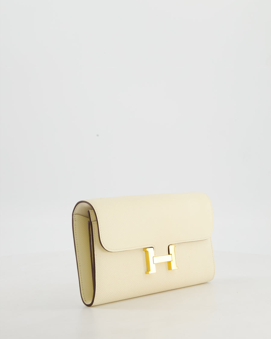Hermès Constance To Go Bag in Nata Epsom Leather with Gold Hardware