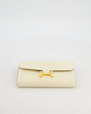 Hermès Constance To Go Bag in Nata Epsom Leather with Gold Hardware