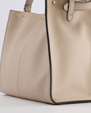 Fendi Light Beige Medium XLite Peekaboo Leather Bag with Gold Hardware RRP £3,500