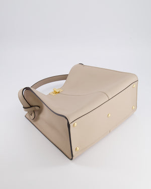 Fendi Light Beige Medium XLite Peekaboo Leather Bag with Gold Hardware RRP £3,500