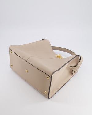 Fendi Light Beige Medium XLite Peekaboo Leather Bag with Gold Hardware RRP £3,500