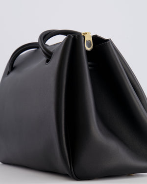 Loewe Black Supple Calfskin Medium Madrid Bag with Gold Hardware RRP £4,200