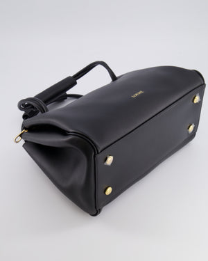 Loewe Black Supple Calfskin Medium Madrid Bag with Gold Hardware RRP £4,200