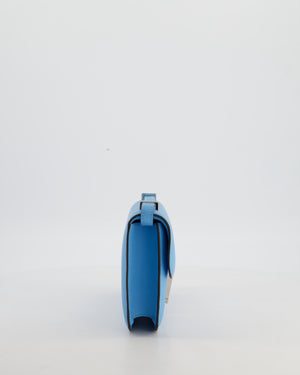 *HOT* Hermès Constance 1-Elan Miroir Bag in Celeste Epsom Leather with Palladium Hardware