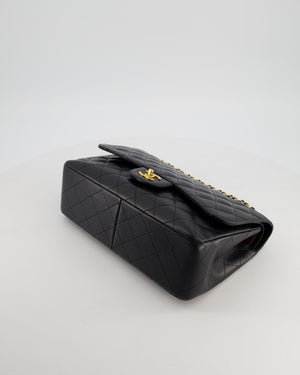 Chanel Black Jumbo Classic Double Flap Bag in Caviar Leather with Gold Hardware