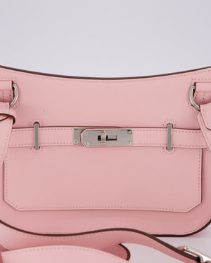 *RARE & HOT* Hermès Mini Jypsiere Bag in Rose Sakura Swift Leather with Palladium Hardware