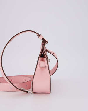*RARE & HOT* Hermès Mini Jypsiere Bag in Rose Sakura Swift Leather with Palladium Hardware