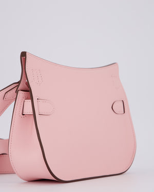 *RARE & HOT* Hermès Mini Jypsiere Bag in Rose Sakura Swift Leather with Palladium Hardware