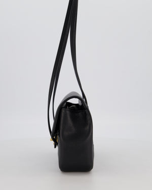 *RARE* Chanel 26P Preppy Coco Small Flap Bag in Shiny Caviar Leather with Gold Hardware