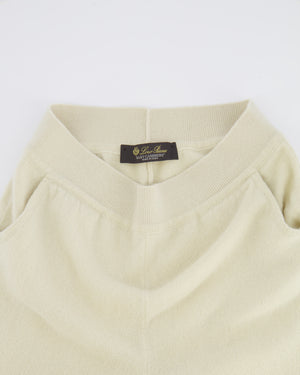 Loro Piana Kids Cream Baby Cashmere Gilet and Trousers Set Size 8 years RRP £1,500