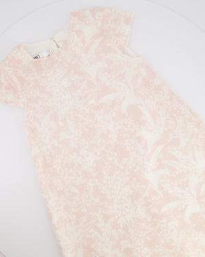 Christian Dior Kids Pink and White Sequin Mini Dress with Tulle Layering Size 8 years RRP £1,150