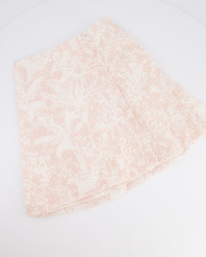 Christian Dior Kids White and Pink Sequin Embellished Logo T-Shirt and Skirt Set Size 8 years RRP £820