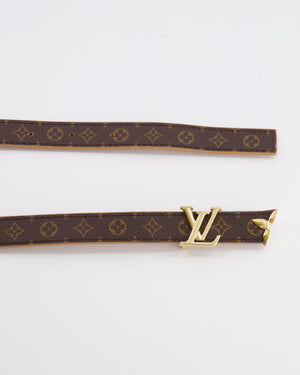 Louis Vuitton Pretty LV 20mm Monongram Reversible Belt Size 75/80cm RRP £395